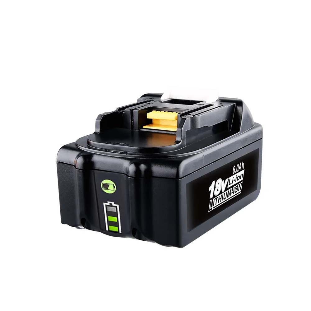 2 Pack For 18V 7.0Ah Makita BL1860B Battery  Replacement & For Makita DC18RF/RC Li-ion Rapid Replacement Battery Charger | 14.4V-18V with Digital Display - Image 3