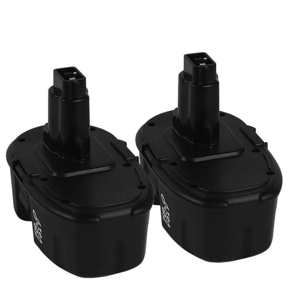 2 Pack For 18V 4.6Ah Dewalt  DC9096 Replacement  Battery  & Dewalt DC9310 Fast Battery Replacement Charger For Dewalt 7.2V-18V XRP Ni-CD Ni-MH Battery - Image 3