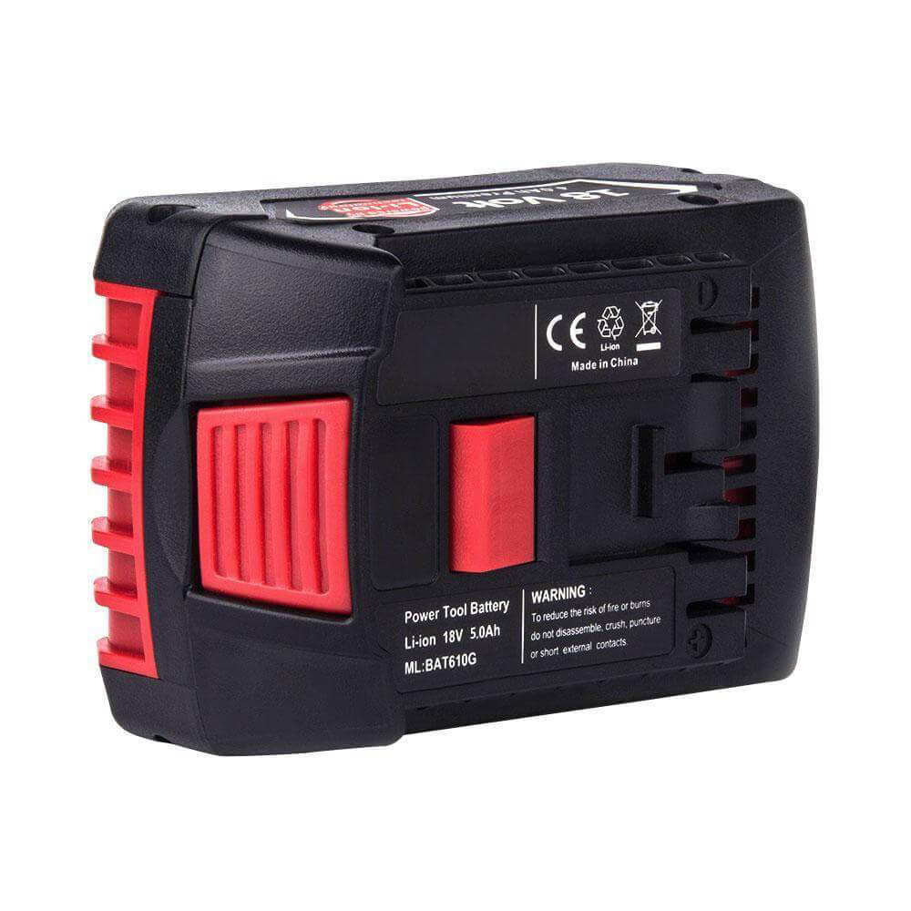For Bosch 18V Battery 5Ah Replacement | BAT610G Batteries 4 Pack - Image 4