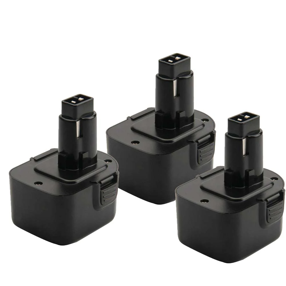 For Dewalt 12V Battery 4.8Ah Replacement | DC9071 Ni-MH Battery 3 Pack - Image 5