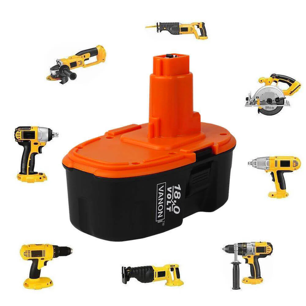 For Dewalt 18V Battery 4.8Ah Replacement | DE9098 DC9096 Batteries 3 Pack - Image 4