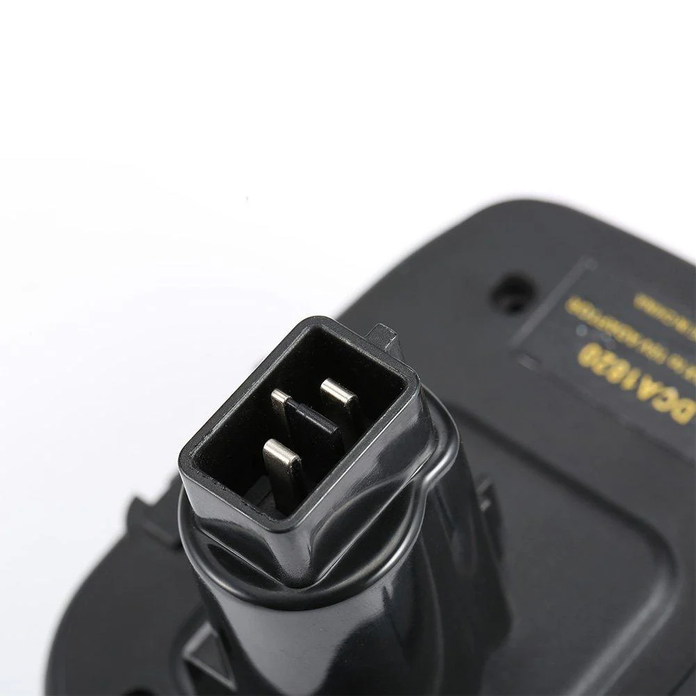 2 Pack For Dewalt 18V XR 6Ah Replacement Battery & For DeWalt 18V To 20V Replacement Adaptor | DCA1820 Battery Adapter - Image 3
