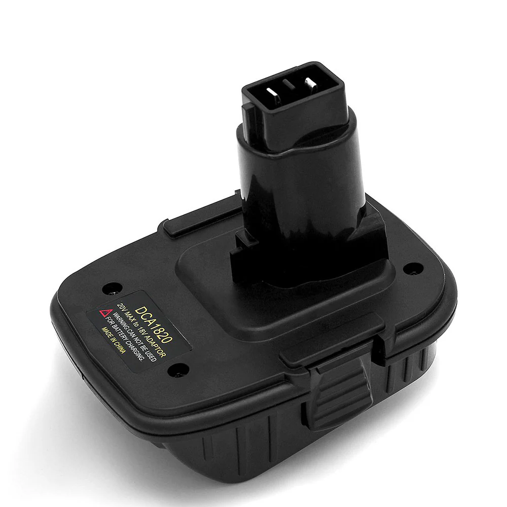 2 Pack For Dewalt 18V XR 6Ah Replacement Battery & For DeWalt 18V To 20V Replacement Adaptor | DCA1820 Battery Adapter - Image 4