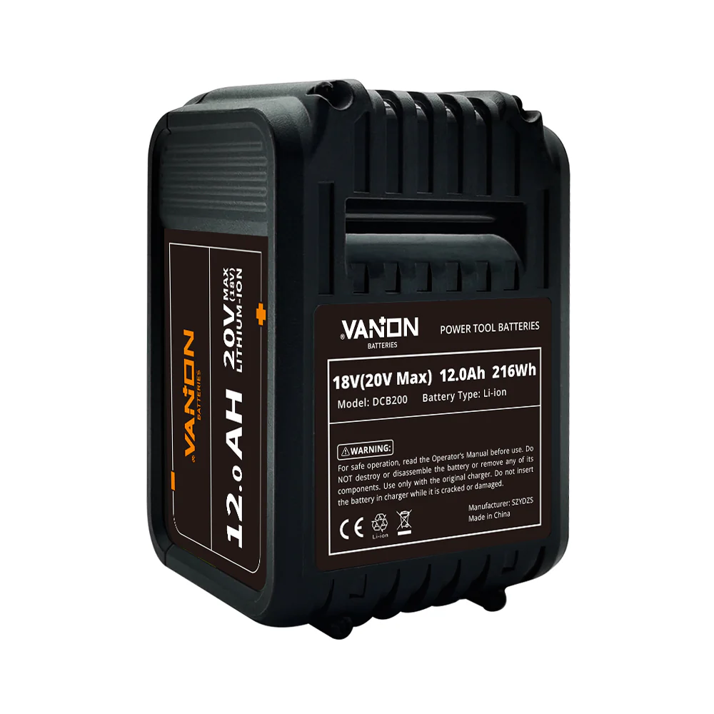 For Dewalt 18V XR Battery 12Ah Replacement | DCB184 DCB205 Lithium Batteries 2 Pack - Image 6
