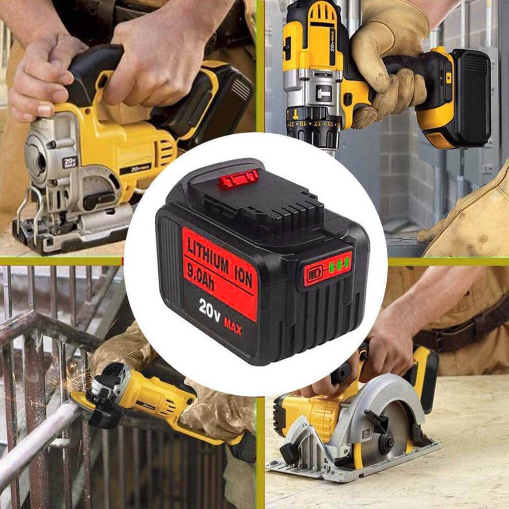 For DeWalt XR Battery 18V/20V 9Ah | DCB200 Replacement Battery - Image 5
