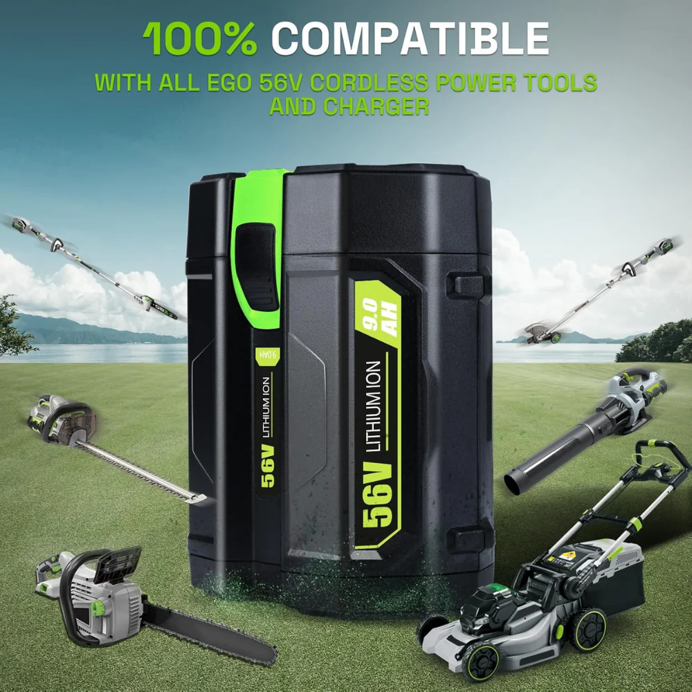 For EGO Battery 56V 9.0Ah | Compatible with All Power 56V EGO Power+ Tools - Image 5