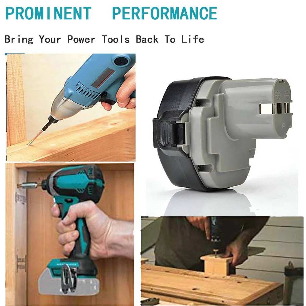 For Makita Battery 18V 4.8Ah Replacement | PA18 Ni-Mh Battery - Image 4
