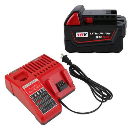 For Milwaukee 18V Battery 5Ah Replacement | M 18 Batteries 3 Pack - Image 6