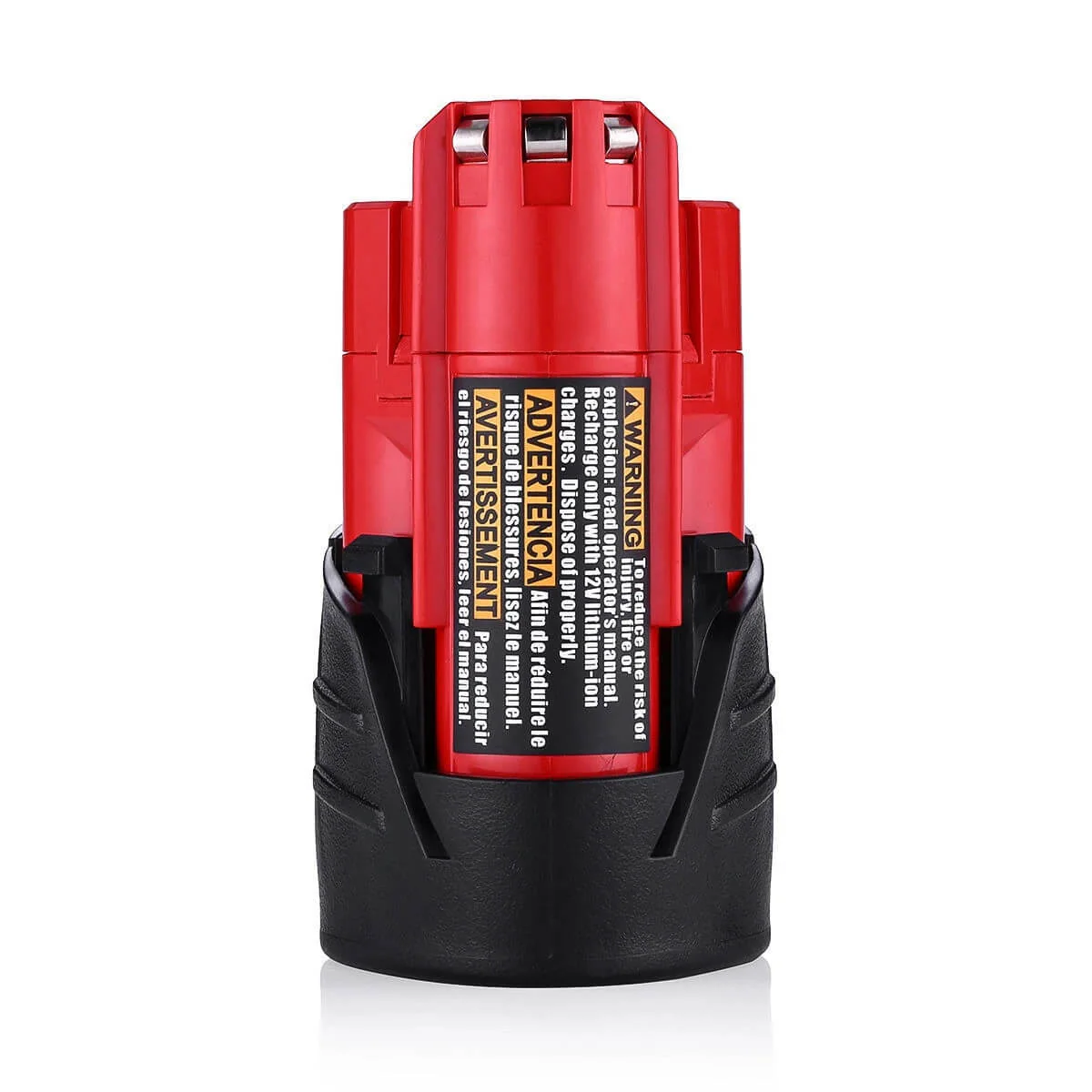 For Milwaukee M 12 Battery 3.5Ah Replacement | M 12B Battery 3 Pack - Image 3